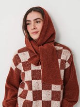 Echarpe ophelia cognac