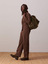 Cagoule orlann vert-ecru