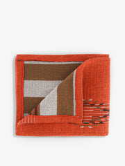 Plaid pueblo bi-face 140x200 multico multicolore