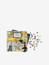 Puzzle dinner with monet - new mags multicolore