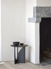 Table geometric chene noir 51x51x50 - ethnicraft noir