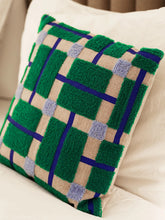 Coussin plano vert 40x40cm - &klevering vert