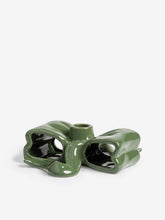 Bougeoir noeud vert - &klevering vert