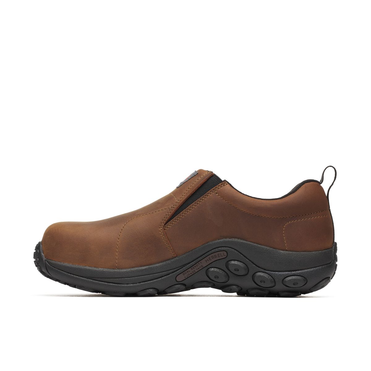 Men - Jungle Moc Leather Hi-Vis Carbon Fiber Low Wide Width - Slip Ons