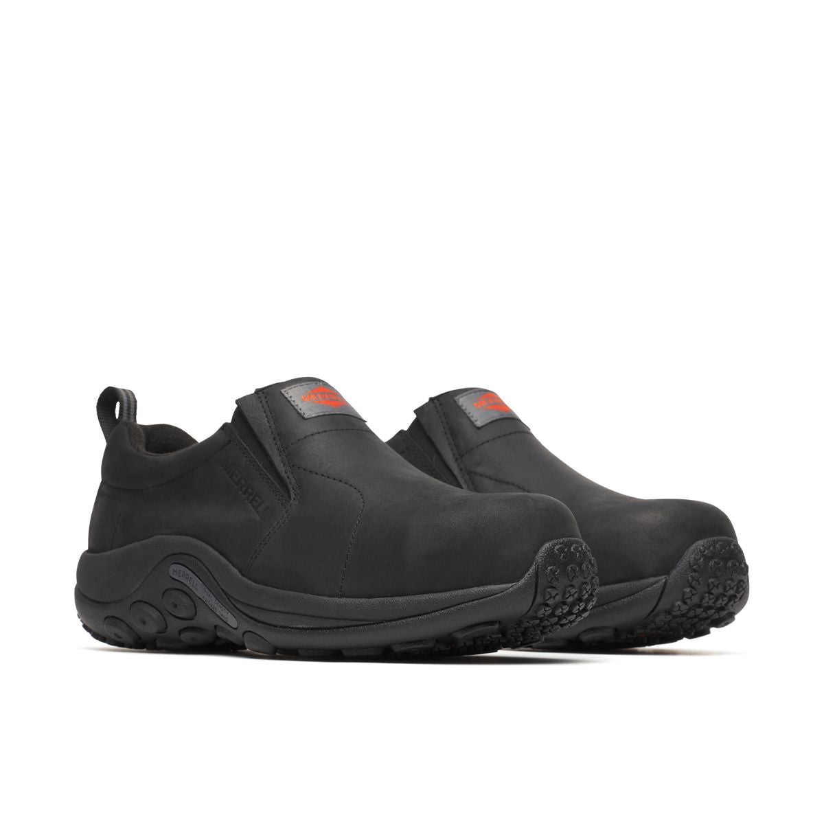 Men - Jungle Moc Leather Hi-Vis Carbon Fiber Low Wide Width - Slip Ons