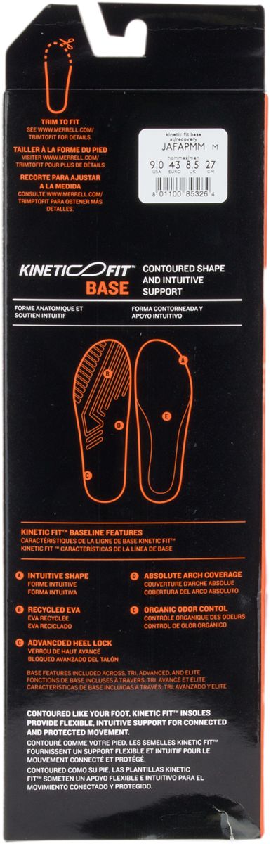 Men - Kinetic Fit™ Base AL Footbed - Insoles
