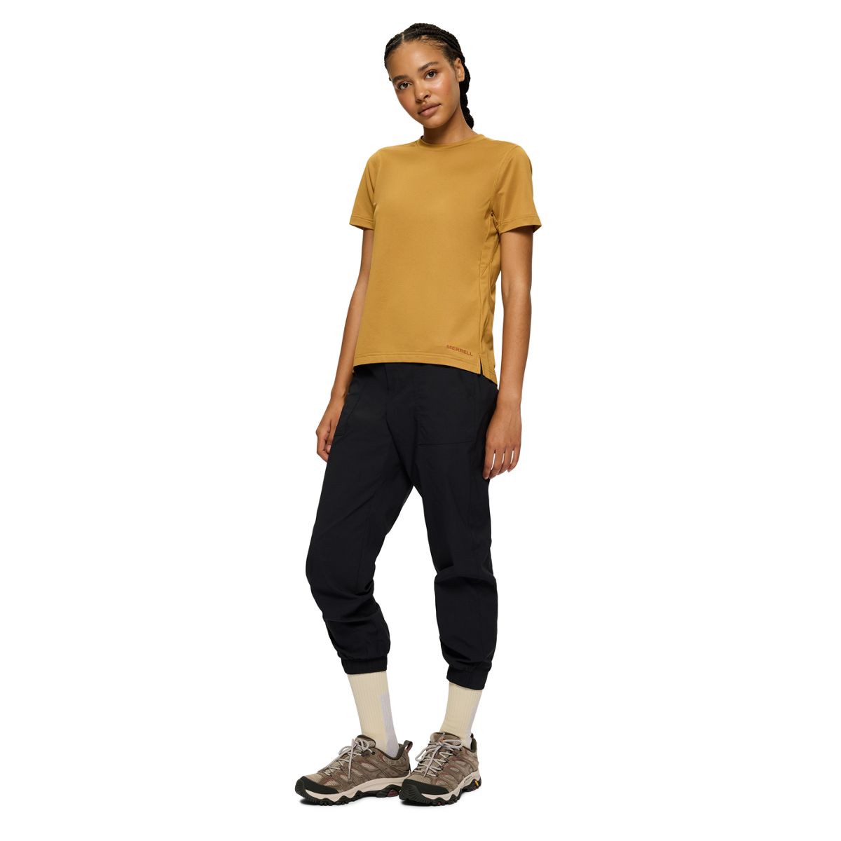 Women - Active Short Sleeve Tee - Short Sleeves