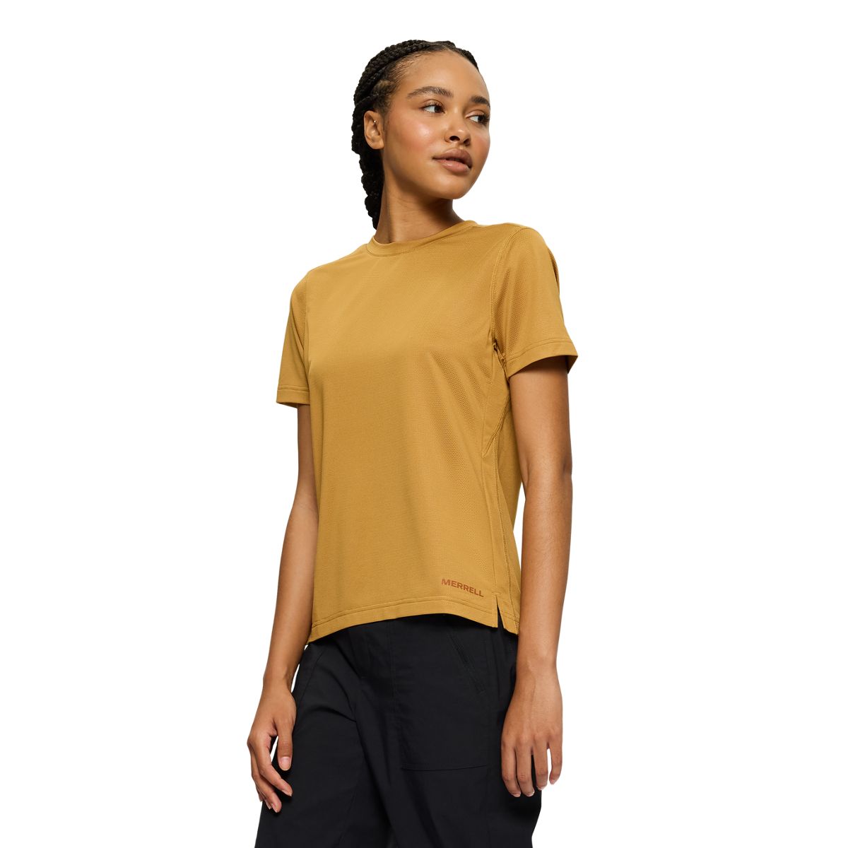 Women - Active Short Sleeve Tee - Short Sleeves